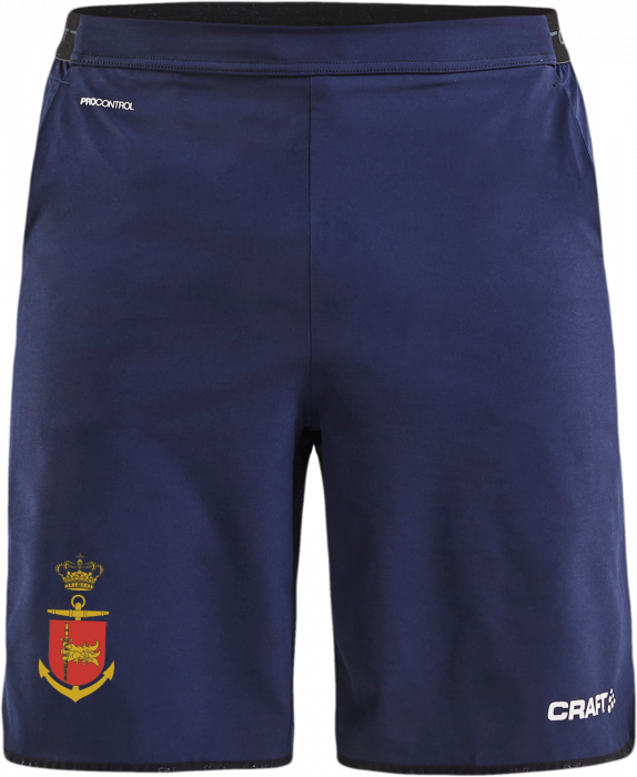 Craft - Soif Shorts Herre - Blu navy & bianco